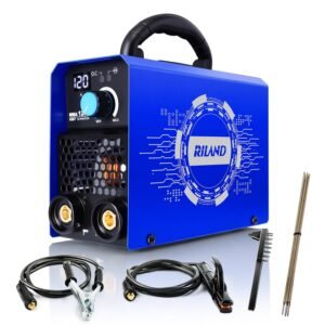 Stick Welder, 110V Portable ARC Welding Machine – 4.4lb Lightweight, Hot Start, Anti-Stick & Overload Protection for Home DIY, Metal Repair, Workshop Use