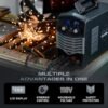 Sunstac 140Amp MIG Welder Review Exploring Versatility and Synergic Control Features