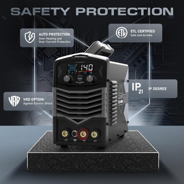 Sunstac 140Amp MIG Welder Review Exploring Versatility and Synergic Control Features