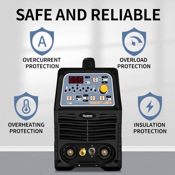 TIG Welding Equipment Hansnoktech Tig200PV Review Powerful AC DC Welder Performance Tested