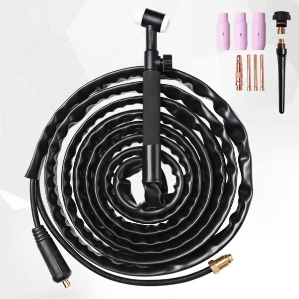 TIG Welding Torch Review Weldingknight TIG17V Air-Cooled 150Amp with 13FT Cable