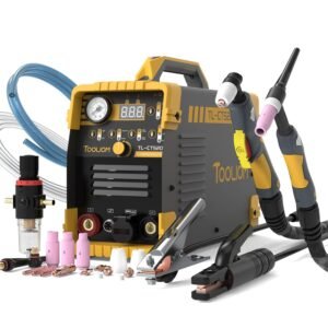 TOOLIOM 3 in 1 Cut/TIG/Stick Welder 50A Air Plasma Cutter 200A TIG and 200A Stick Welder Portable Welding Machine Dual Voltage 110&220V