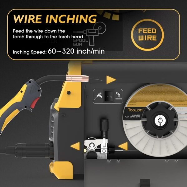 TOOLIOM TL-250M Pro Aluminum MIG Welder Review Multifunctional Welding Machine Insights