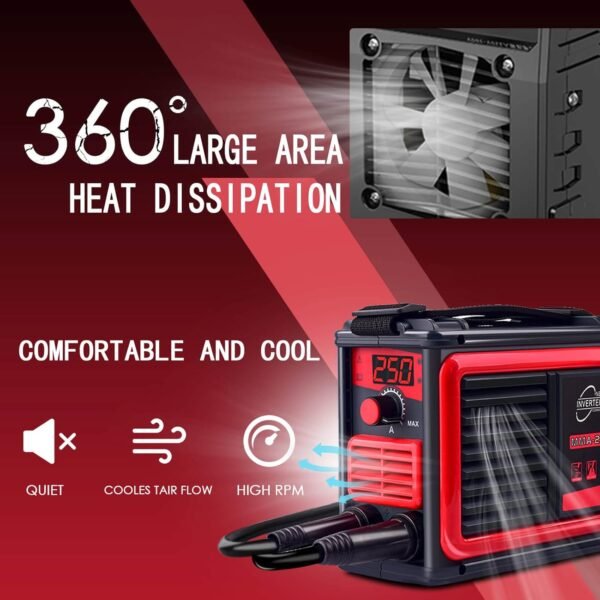 Upgraded MMA-250 Welding Machine HGNVGZ Review Portable Stick Welder Performance