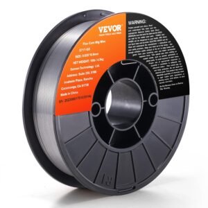 VEVOR Flux Core Welding Wire, E71T-GS 0.035-inch 10LBS, Gasless Mild Steel MIG Welding Wire with Low Splatter for All Position Arc Welding and Outdoor Use