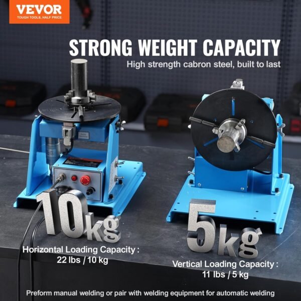 VEVOR Rotary Welding Positioner HD-10 Review Best Welding Equipment for Precision and Stability