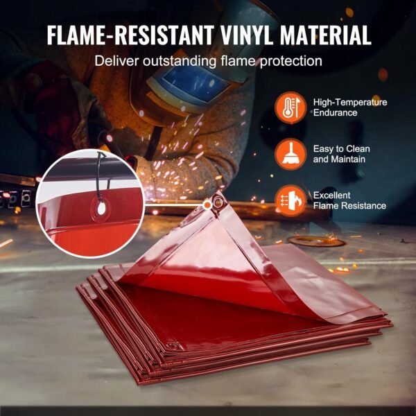 VEVOR Welding Screen Review Comprehensive 3 Panel Flame Resistant Protection