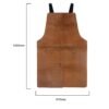VIRTIONZ Welding Work Apron Review Heat Resistant Durable Leather Protective Workwear