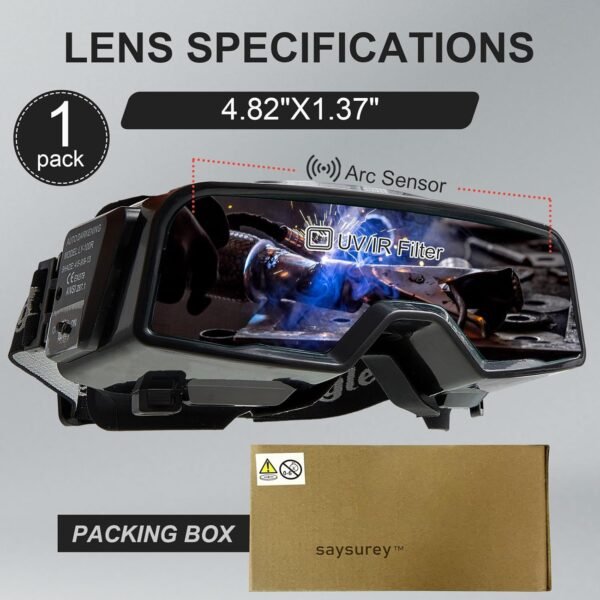 Welding Glasses Auto Darkening Review Saysurey Adjustable Goggles for TIG MIG ARC