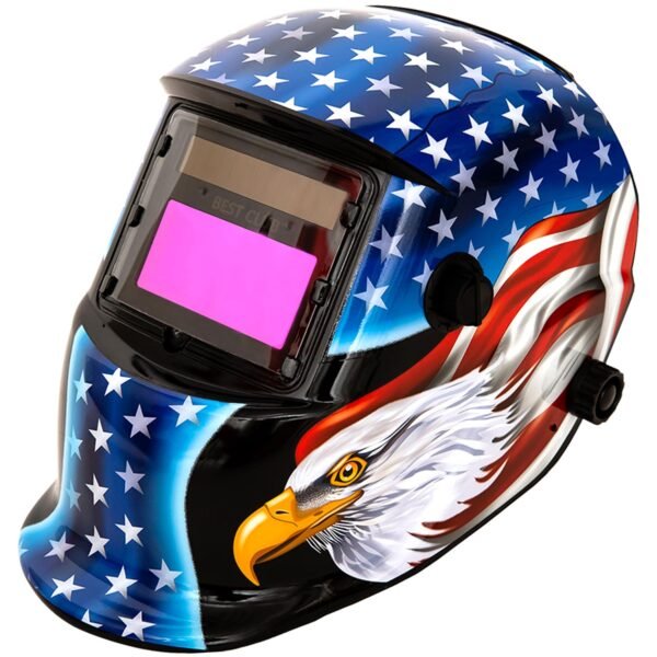 Welding Helmet Auto Darkening : BESTCLUB True Color Solar Powered Hood with Adjustable Shade Range 4/9-13 for Mig Tig Arc Welder Mask Welding Helmet Auto Darkening : BESTCLUB True Color Solar Powered Hood with Adjustable Shade Range 4/9-13 for Mig Tig Arc Welder Mask