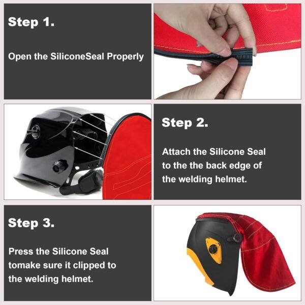 Welding Helmet Cover Review LIGHT JAY Extended Protection for Lincoln Helmets