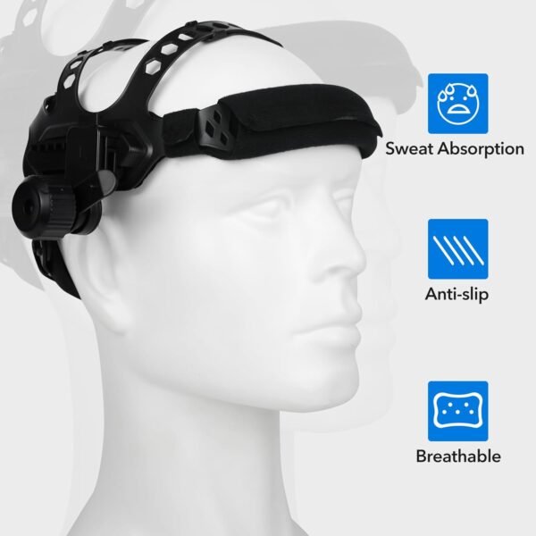 Welding Helmet Headgear TRQ Review Comfortable Adjustable Fit for Round Hole Helmets