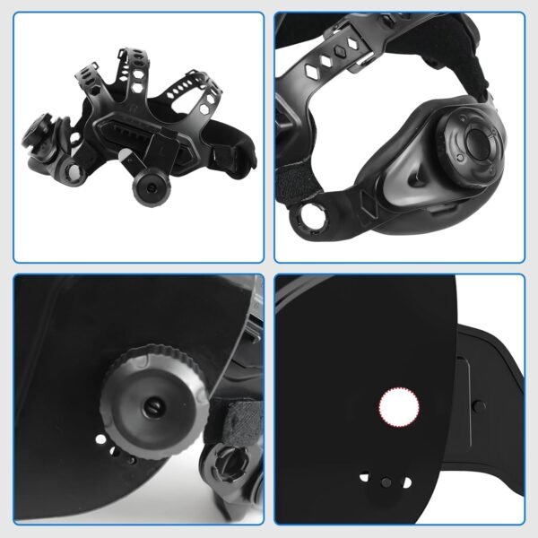 Welding Helmet Headgear TRQ Review Comfortable Adjustable Fit for Round Hole Helmets