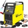 Weldpro 200A AC/DC Aluminum Tig Welder with Pulse CK 17 Worldwide Superflex TIG Torch, Digital Inverter MMA/TIG 110/220V Dual Voltage TIG Welding Machine AC DC 3 Year Warranty