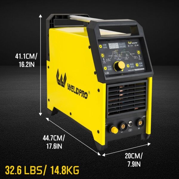 Weldpro TIG 200A AC DC Aluminum Welder Review Powerful Versatile Dual Voltage