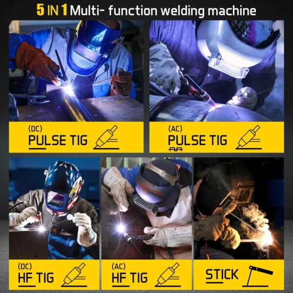 Weldpro TIG 200A AC DC Aluminum Welder Review Powerful Versatile Dual Voltage