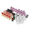 YESWELDER 71Pcs TIG Welding Torch Stubby Gas Lens #12 Pyrex Glass Cup Kit For WP-17/18/26