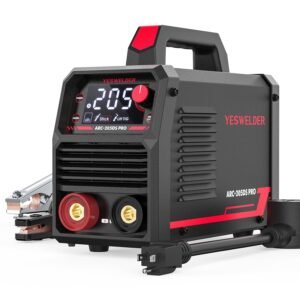 YESWELDER Stick Welder 205Amp Large LED Display Digital Inverter IGBT Welding Machine,110V/220V Dual Voltage Hot Start Portable MMA ARC Welder Machine