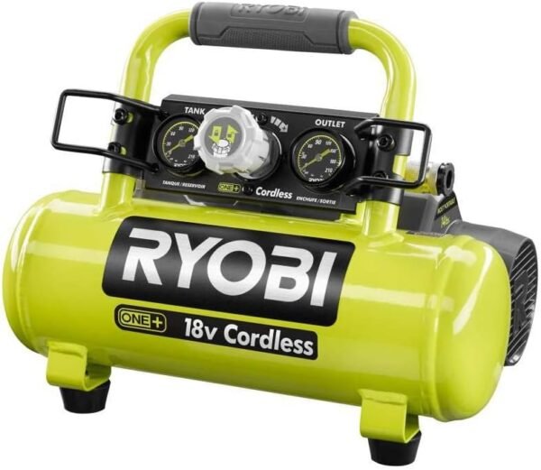 RYOBI ONE+ Portable Air Compressor Review Battery Powered Tire Inflation Tool