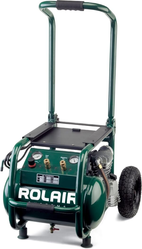 Rolair VT25BIG Portable Air Compressor Review Powerful 2.5 HP Electric Model Tested