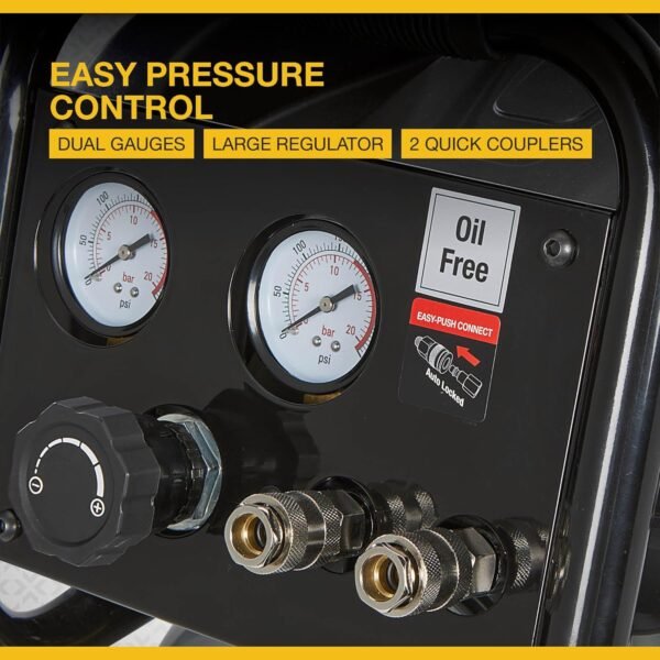 81XtN0YCgpL._AC_SL1500_ Klutch Portable Air Compressor 20 Gallon Review Reliable Workshop Power Tool