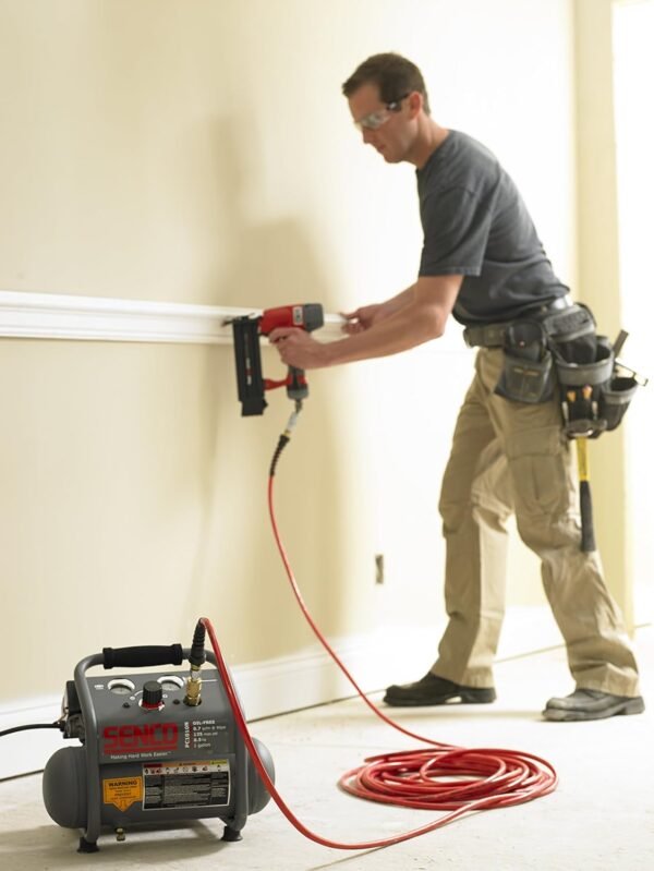 Senco PC1010N Portable Air Compressor Review Perfect for Finish and Trim Jobs
